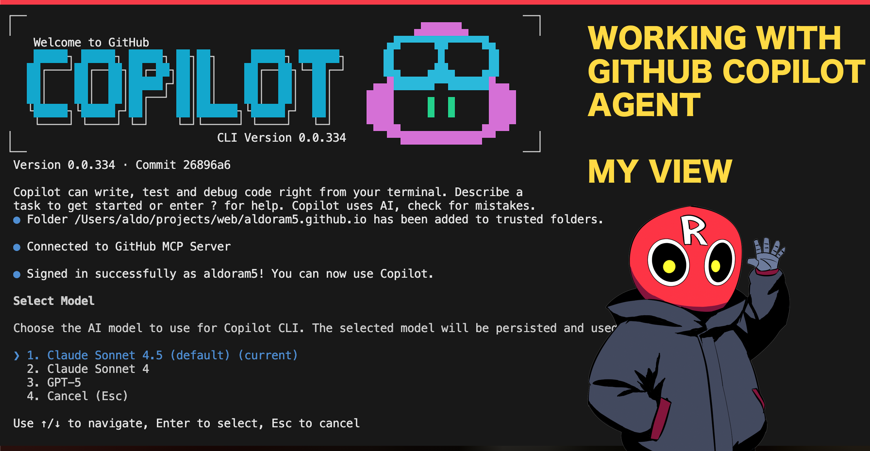Working with Github Copilot